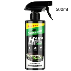 Nano cerámica 500ml revestimiento de coche, productos de detalles para automóviles, película de cera de pulido en aerosol líquido, Kit Protector de pintura, accesorios