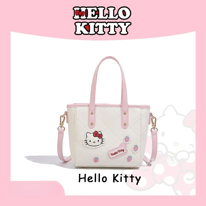

Hello Kitty New Women's Shoulder Bag Cartoon Women's Mini Shoulder Crossbody Bag Luxury Original Pink Casual Mini Women's Bag