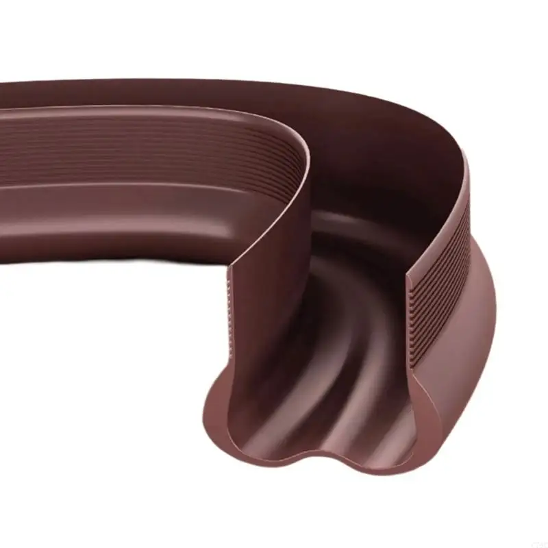 Porta riduzione del rumore spazzano tappo a tappo morbido PVC Sigillatura per tranquillità C7AC