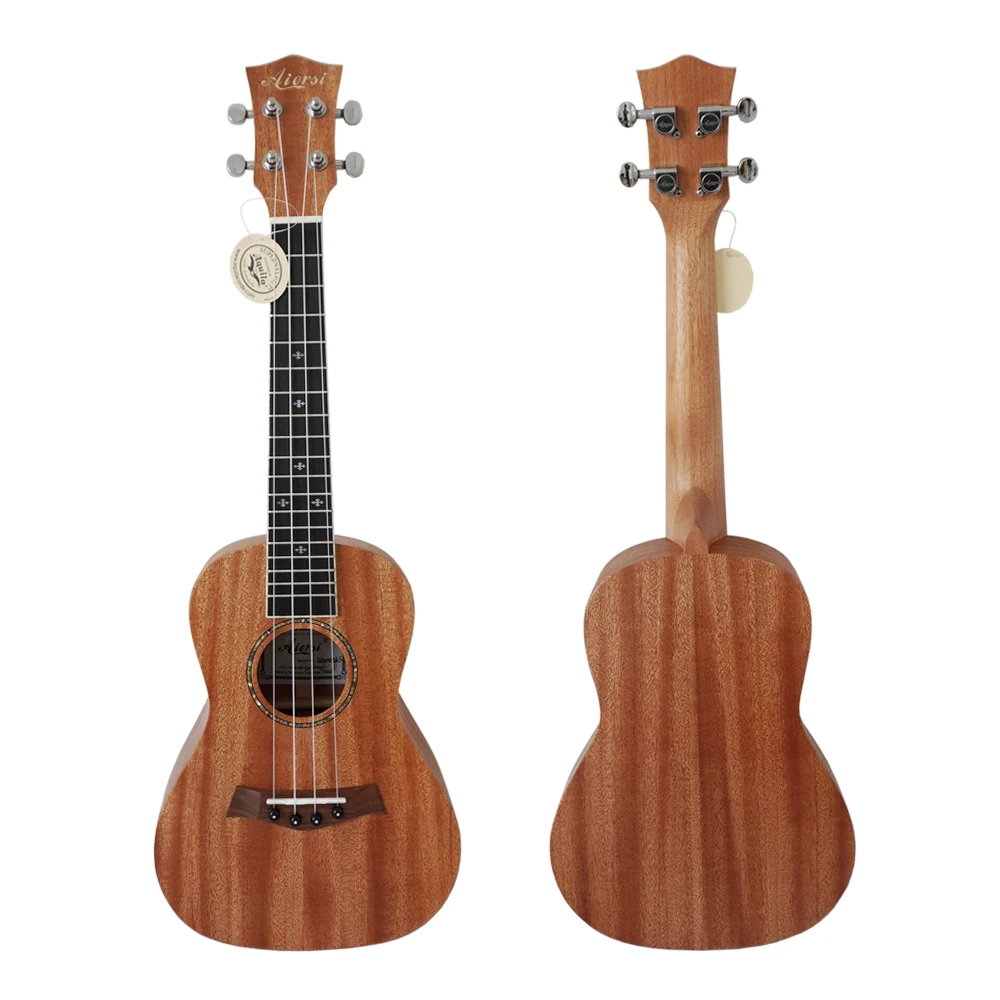 Aiersi Brand All Solid Mahogany Tenor Ukulele 26 Inch China Wholesale Ukelele SU-026S