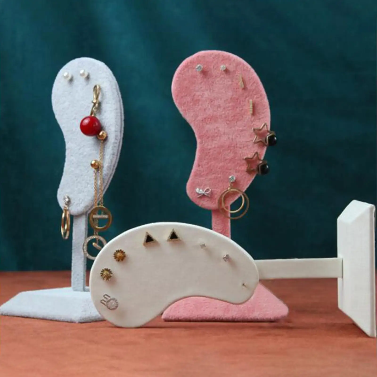 귀걸이 디스플레이 스탠드 다목적 귀 모양 정리 홀더 침실 장식