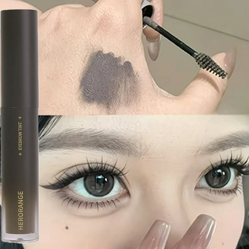 Waterproof Matte Dye Eyebrow Cream Tint Natural Lasting Quick Dry Dyeing Brow Tattoo Tinted Cream Brow Enhancer Makeup Cosmetics