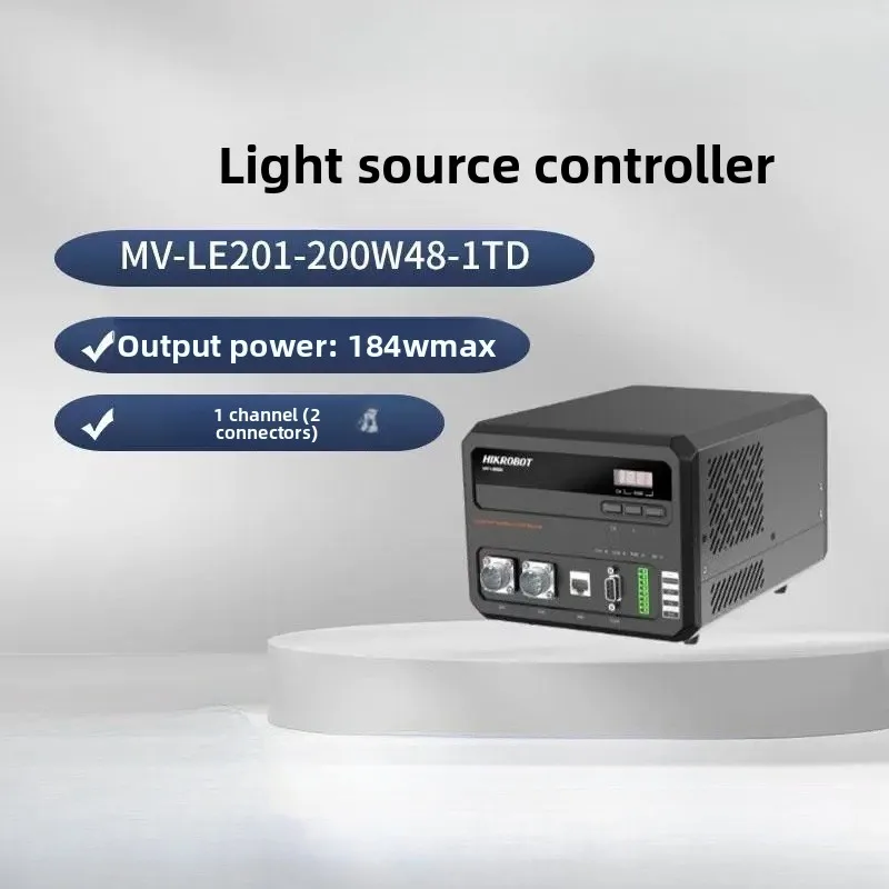 HIKROBOT Light Source Controller MV-LE100 LE201 LE200-48/120/200/500/750W48 Machine Vision Lighting Controller