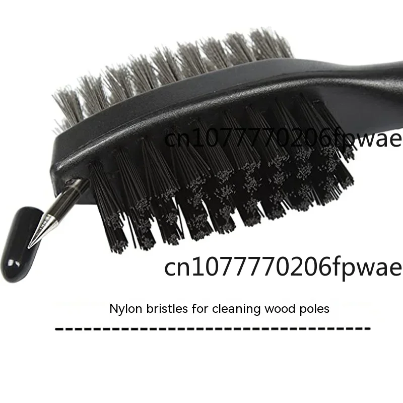 Golf Club Cleaning Brus Head Double sided Cleaning Brush Nylon Steel