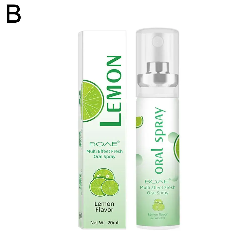 1pcs Oral Spray Remove Bad Breath Long-lasting Fresh Care Products Mouth Fruity Portable Freshener Spray Refreshing Oral Br Y1U1