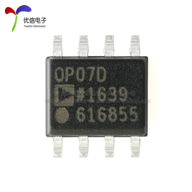 10pcs original genuine patch OP07DRZ-REEL7 SOIC-8 low offset voltage operational amplifier chip