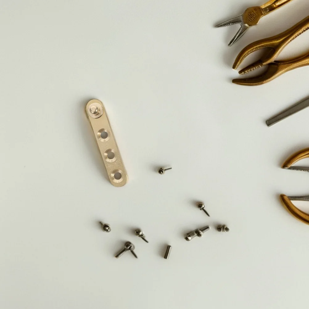 

8Pcs Heavy Duty Pivot Hinge Door Hardware Accessories Copper Hidden Hinge for Smooth Operation Wide Opening Angle Support