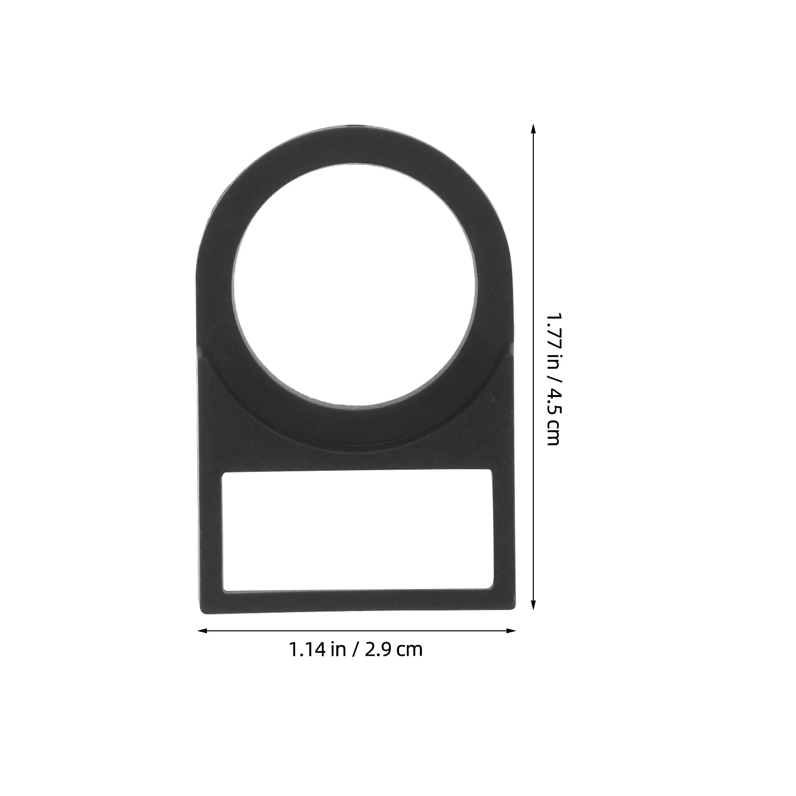 100 قطعة ملحقات اللافتات الكهربائية البلاستيك الأسود مفتاح بـزر دفع لوحة إعلانية لمؤشر الإشارة الليلية