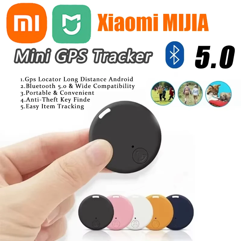 Xiaomi MIJIA Tracker Mini GPS Bluetooth 5.0 Anti-Lost Device Pet Kids Wallet Smart Finders Track Only For IOS iPhone Locator