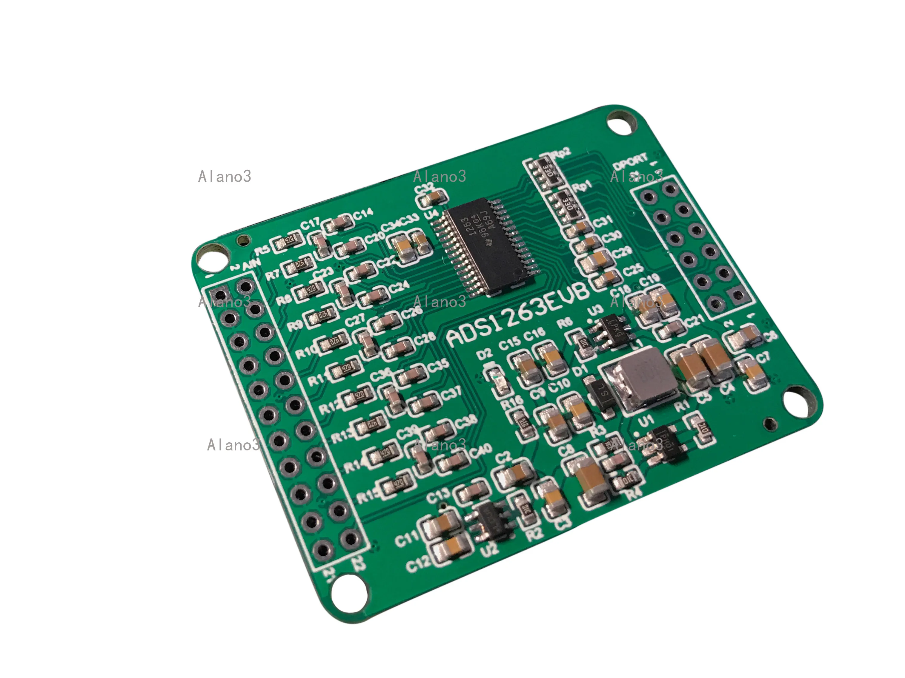 ADS1263 10 Channel Precision 32 Bit ADC Strain Temperature High Accuracy Acquisition Card