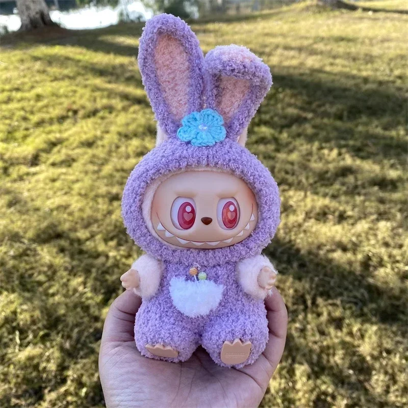 

DIY Mini Dolls Clothing Girl Gift 17cm Kawaii Labubu Doll Clothes Accessories Set