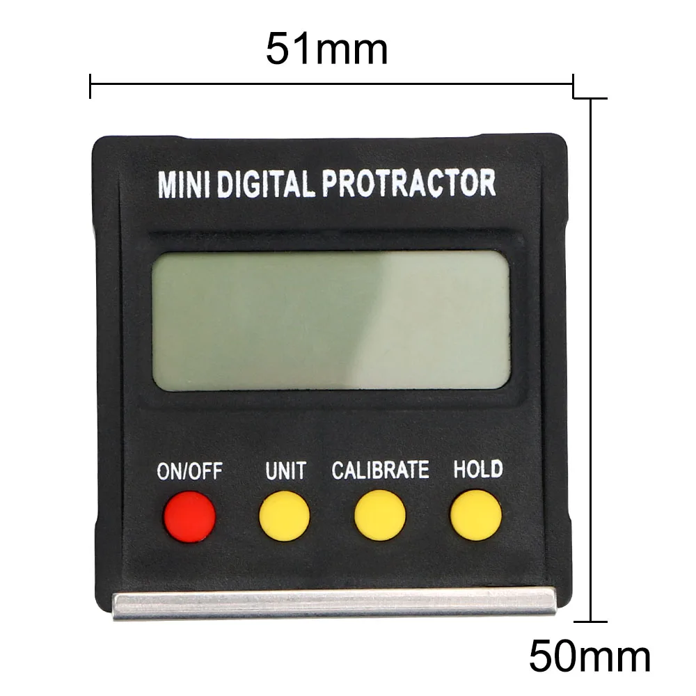 Electronic Level Box Digital Angle Finder Bevel Box Mini Digital Protractor Inclinometer