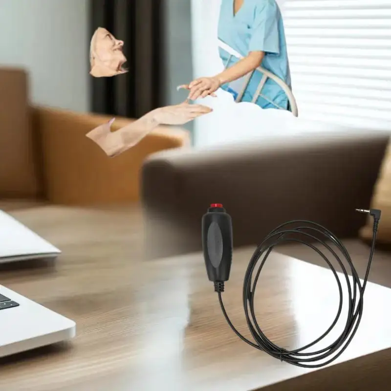 كابل الاتصال بزر الضغط للرعاية الصحية؛ نظام تنبيه ممرضة المريض المسنين لمحطة المستشفى