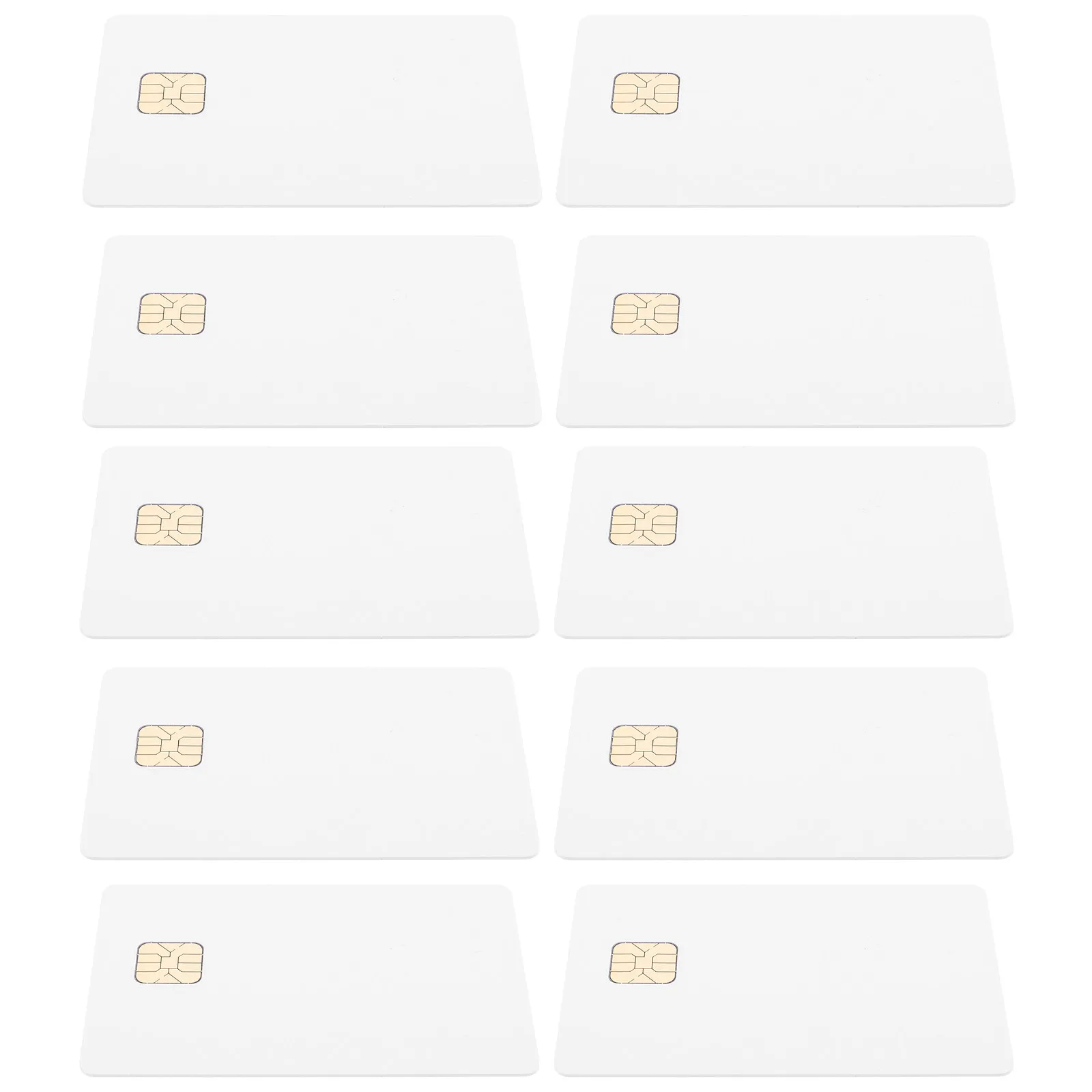 12Pcs PVC Cards 16K High Capacity Ic Smart Cards Blank Programmable for Access Room Hotel Parking