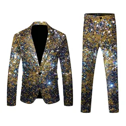 Wedding groom suit, groomsman wedding dress, high-end banquet men's clothing