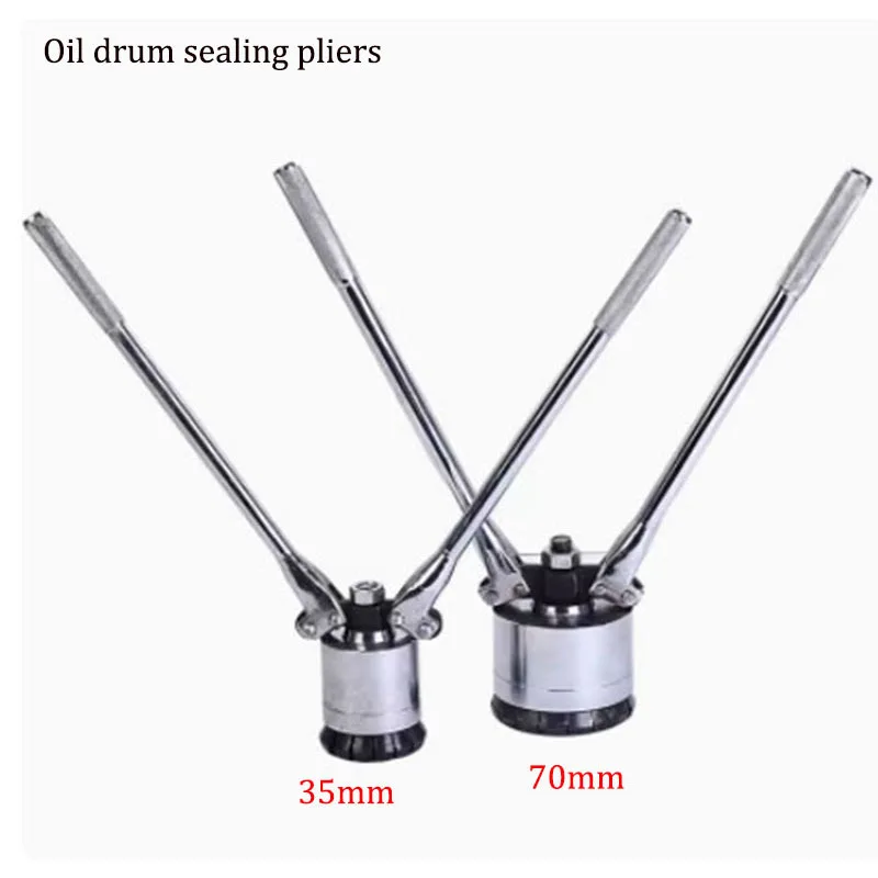 200L Oil Drum sealing machine Drum Capping Sealing Machine Oil Barrel Crimper Crimping Tool 35mm/70mm