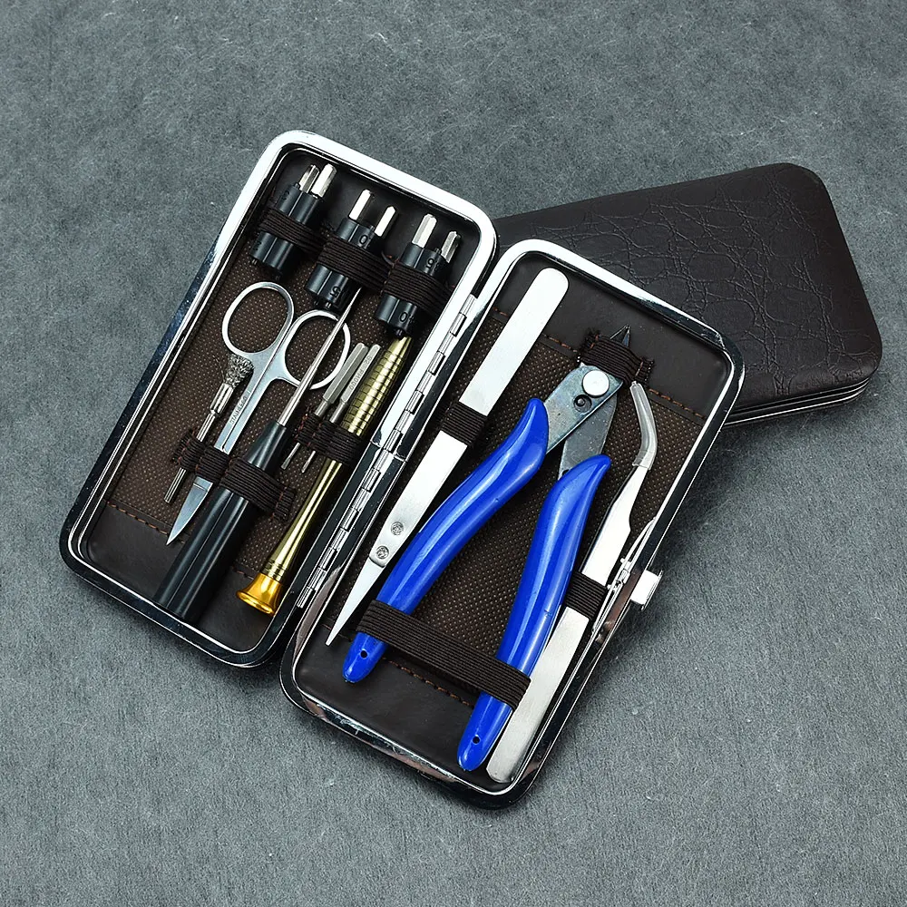 مجموعة أدوات حقيبة السيراميك الملقط كماشة سلك الفرقة كلابتون لفائف الرقصة القطن ل RDA هيئة الطرق والمواصلات RBA الملحقات