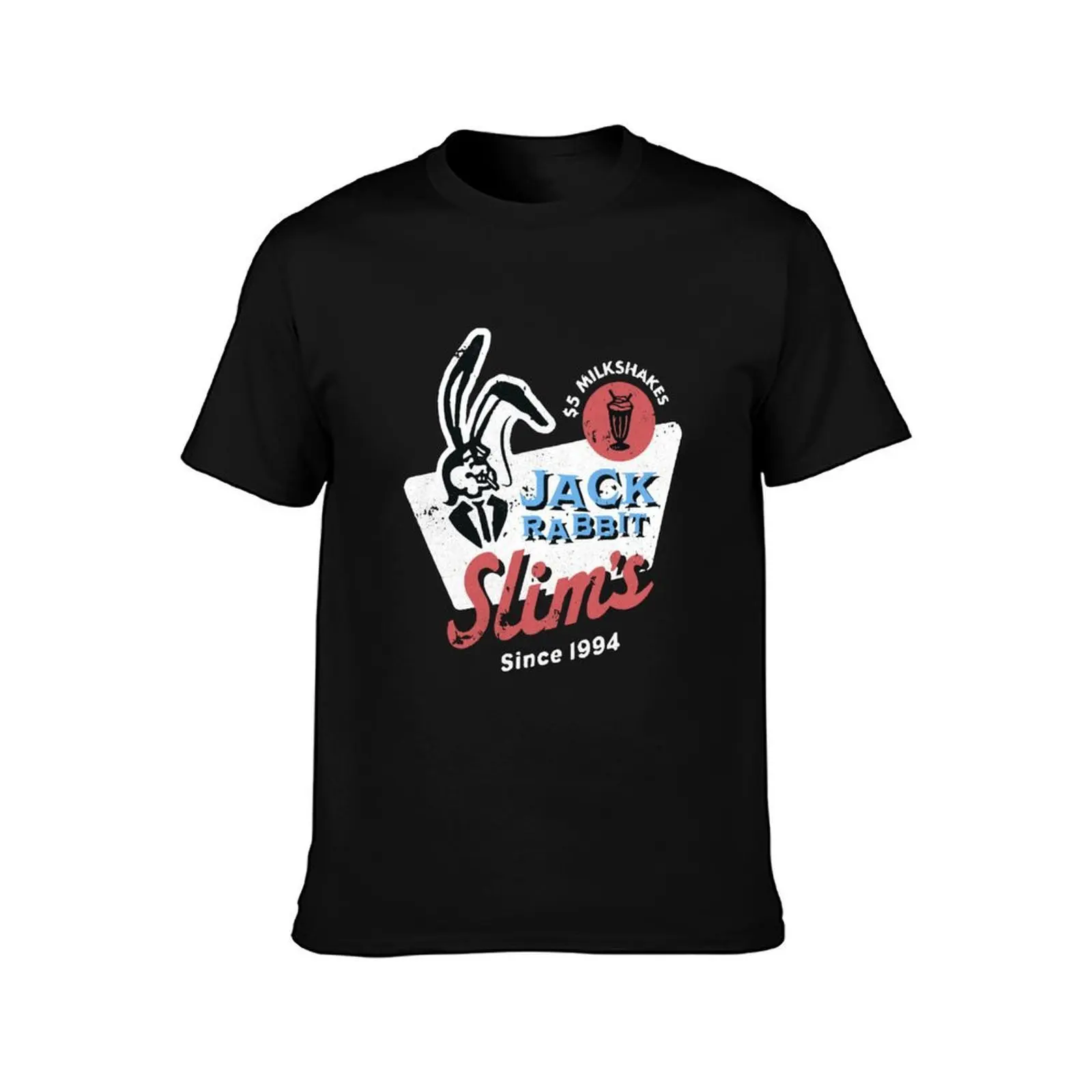 Jack Rabbit Shirt Pulp Fiction Movie Since 1994 Jack Rabbit Slims Restaurant T-Shirt, Summer Casual Cotton Tee, Unisex Men Women