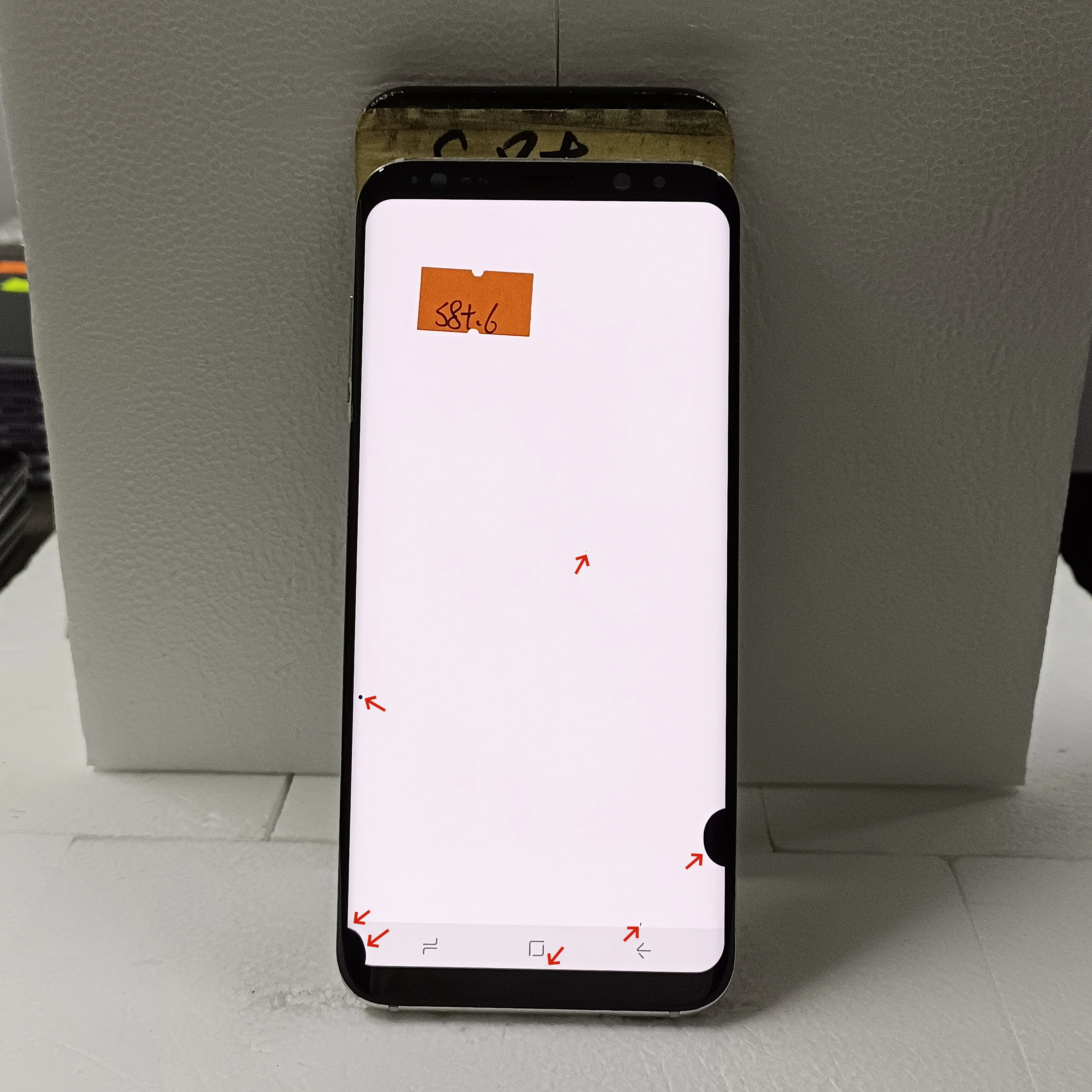 

6.2"100% Tested AMOLED For Samsung Galaxy S8 Plus Lcd Display Touch Panel Digitizer G955 G955f G955FD G955F Screen With dots