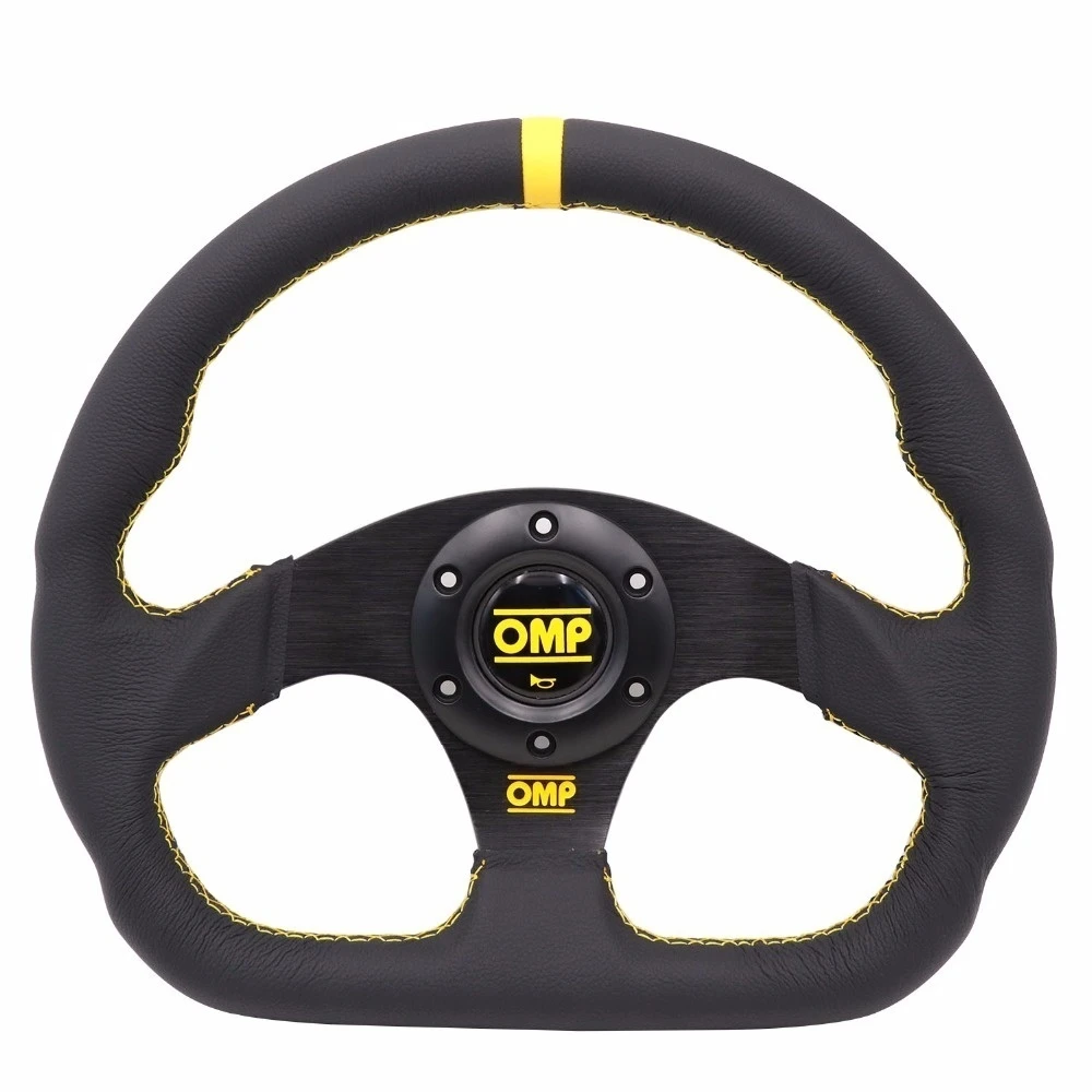 Simulated racing game quick release replacement modified steering wheel, 13-inch 14-inch D-type racing game steering wheel panel