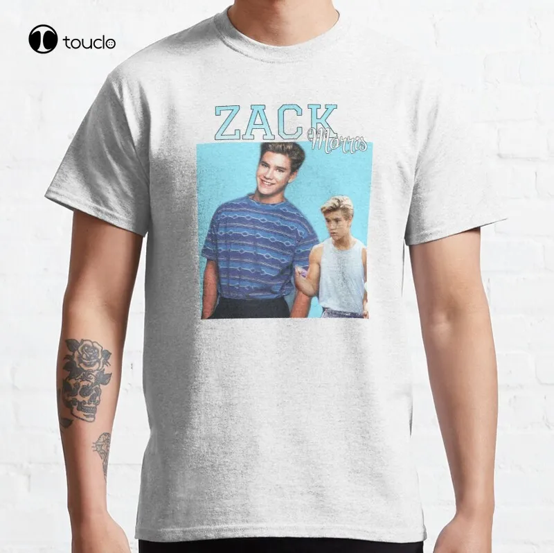 Zack Morris Classic T-Shirt Cotton Tee Shirt Unisex Custom Aldult Teen Unisex Digital Printing Tee Shirts Fashion Tshirt Summer