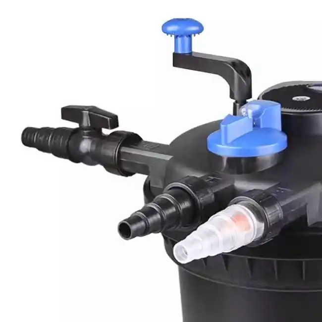 4000L/H Pond Filter with 9w UV Light Water Treatment Aquarium Filter Fish Tank Water Koi Pond Filter CPF-1500 view 2