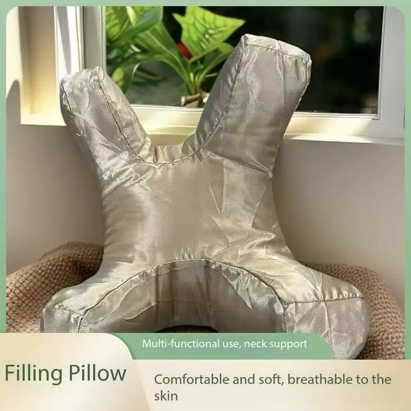Facial Massage Pillow Ultra Soft Cushion Sleep Pillow Comfortable Beauty Sleep Anti-Wrinkle Neck Massage Travel Plane Massage