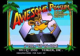 Awesome Possum 16bit MD kartu Game untuk Sega Mega Drive untuk sistem Genesis