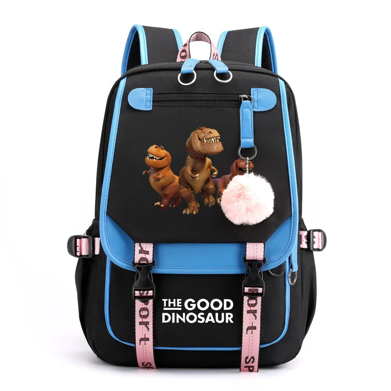 

Disney The Good Dinosaur Backpacks Teenager USB Charging Laptop Backpack Women Men Rucksack Travel Bag Mochila