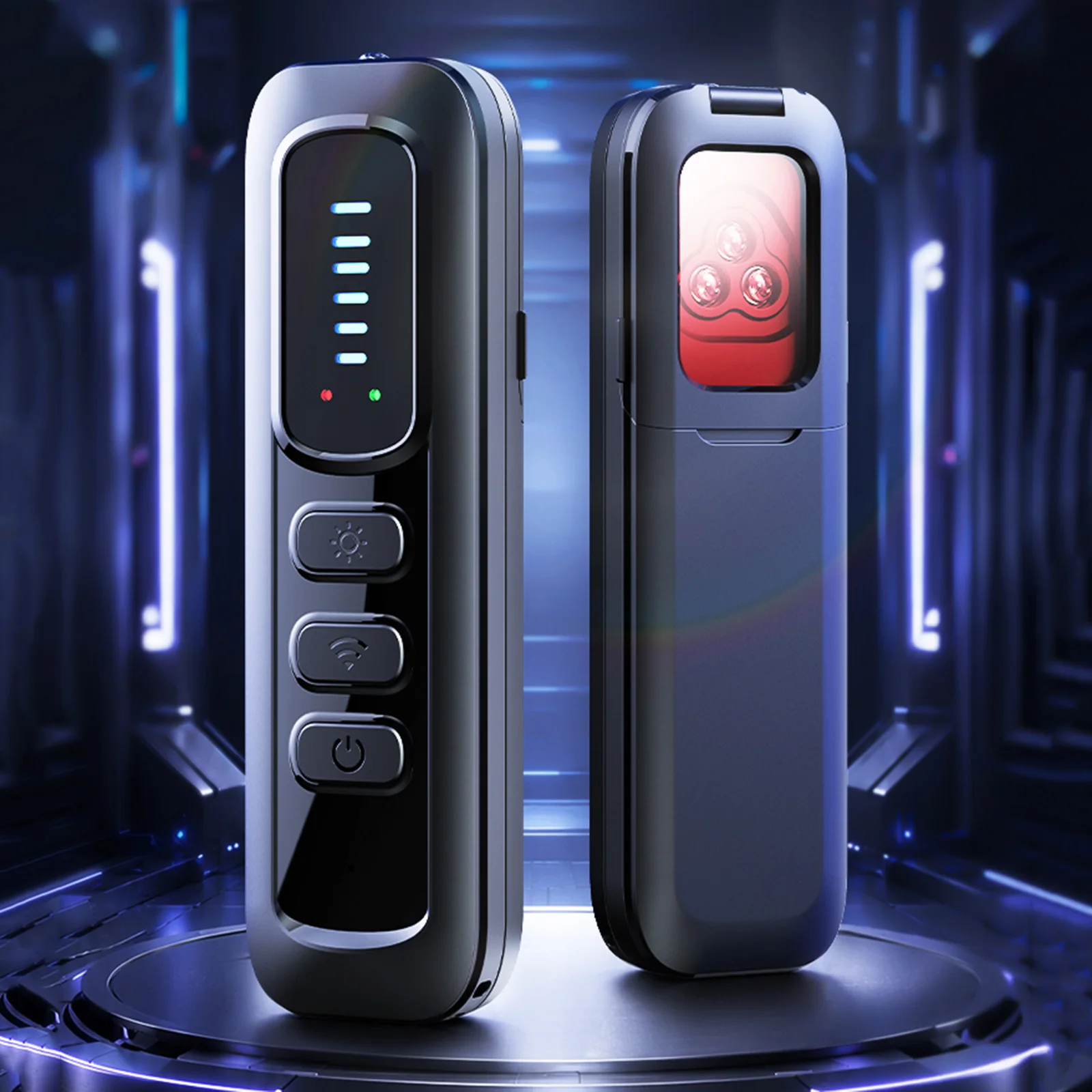 Privacy RF Signal Detector Covert Camera Finder Infrared Scanner Bug Detector 1MHz-6.5GHz Portable Travel Device