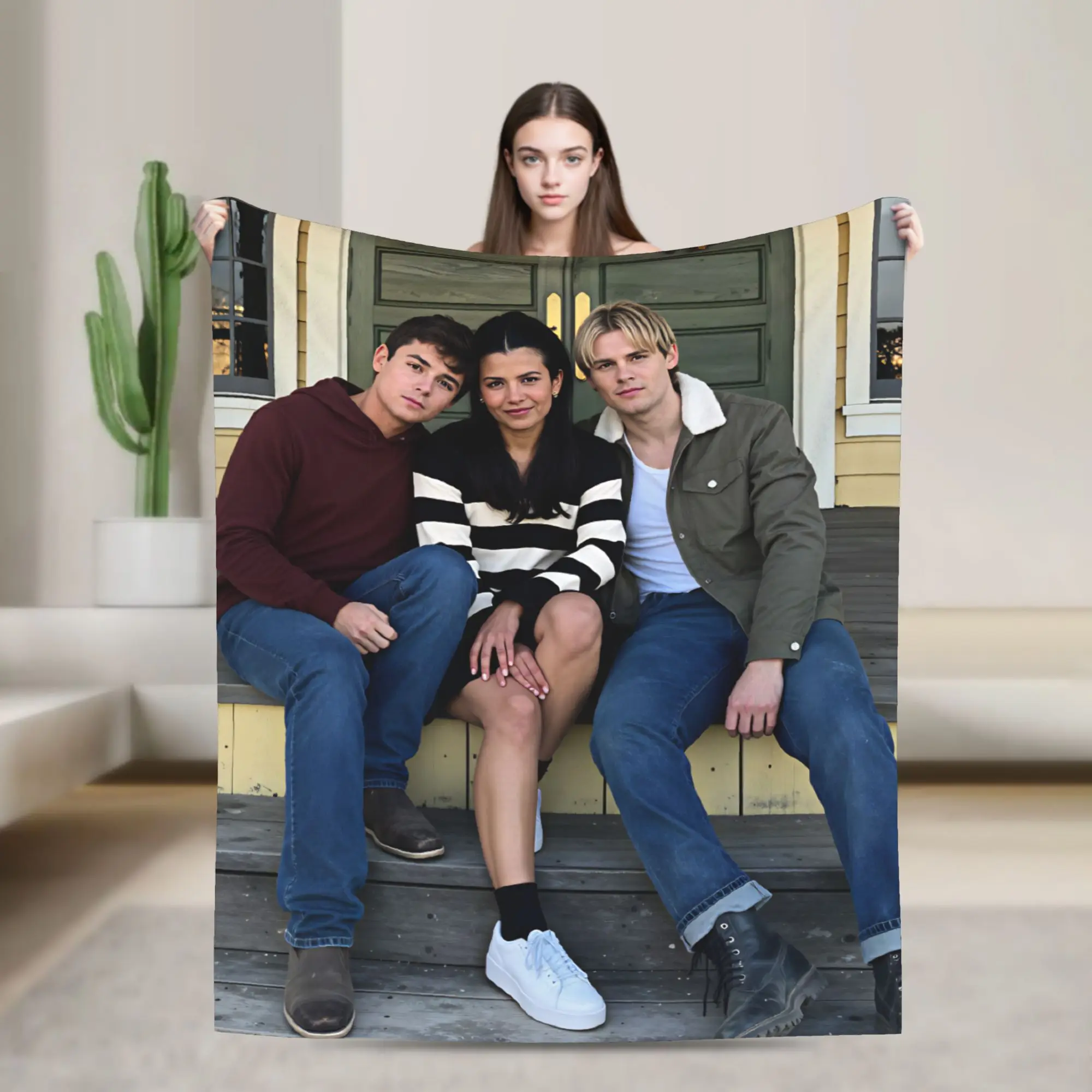 My Life With The Walter Boys  Cole  Blanket Quality Soft Warm  Throw Blanket  Airplane Travel Living Room Street Trend Bedspread
