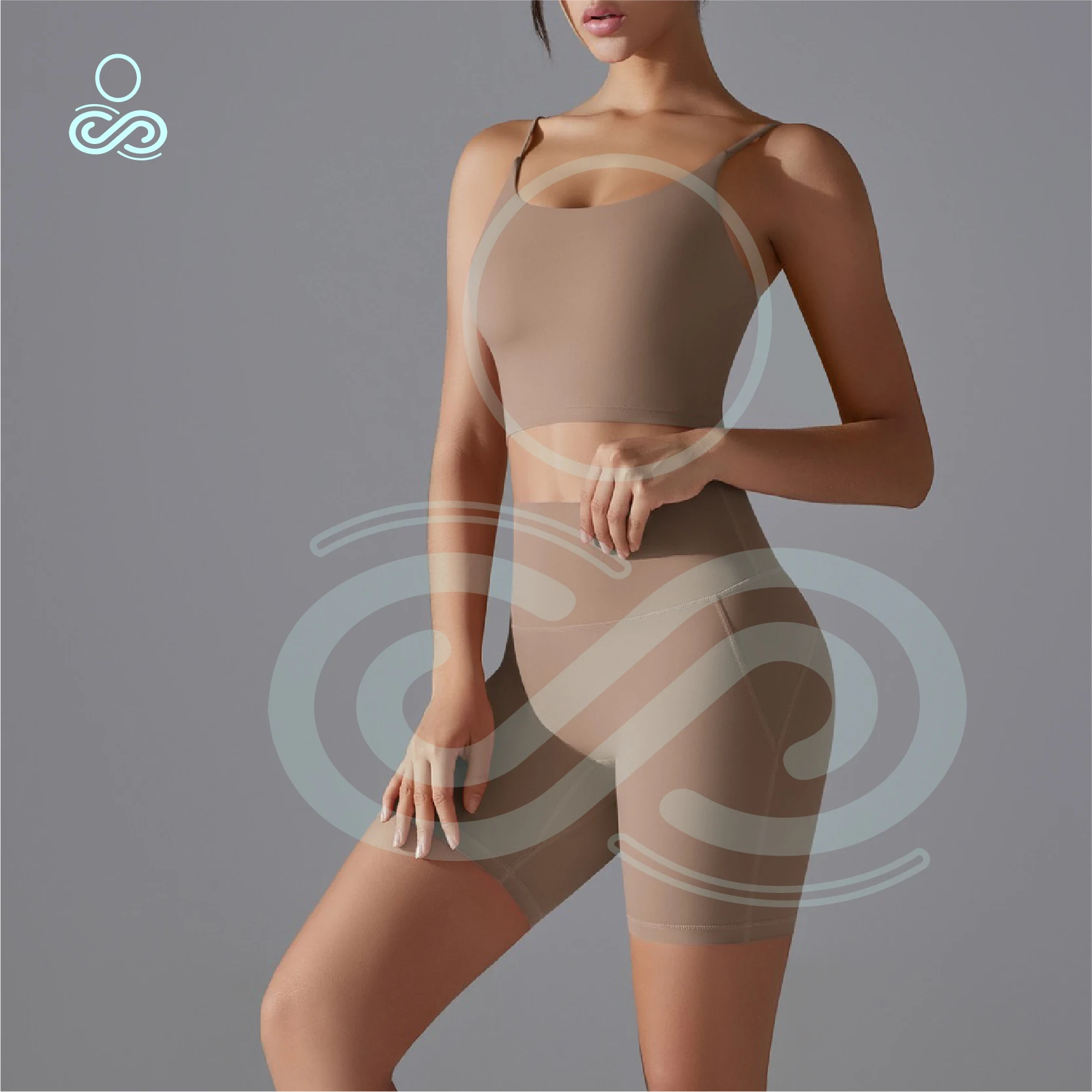 

New Free Underwear High Waist Hip Lift Tight Nude Yoga Clothes Underwear Sports Running Bra Shorts Women Suit Yoga Set