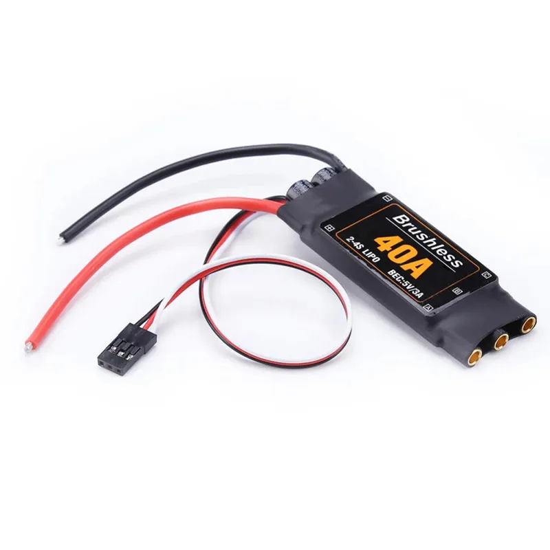 Mitoot Brushless 40A Speed ESC Controller 2-4S With 5V 3A UBEC For RC FPV Quadcopter RC Aircraft Helicopter