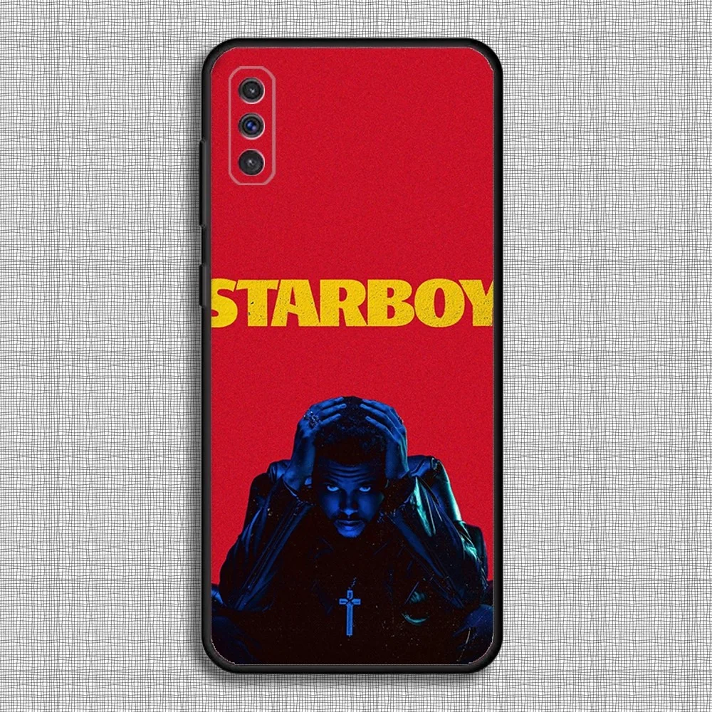 Singer The W-Weeknd Phone Case For Samsung S23,23,22,30,21,10,9,Note20 Ultra,Lite,Ultra,5G,Plus,FE,Black Soft Case