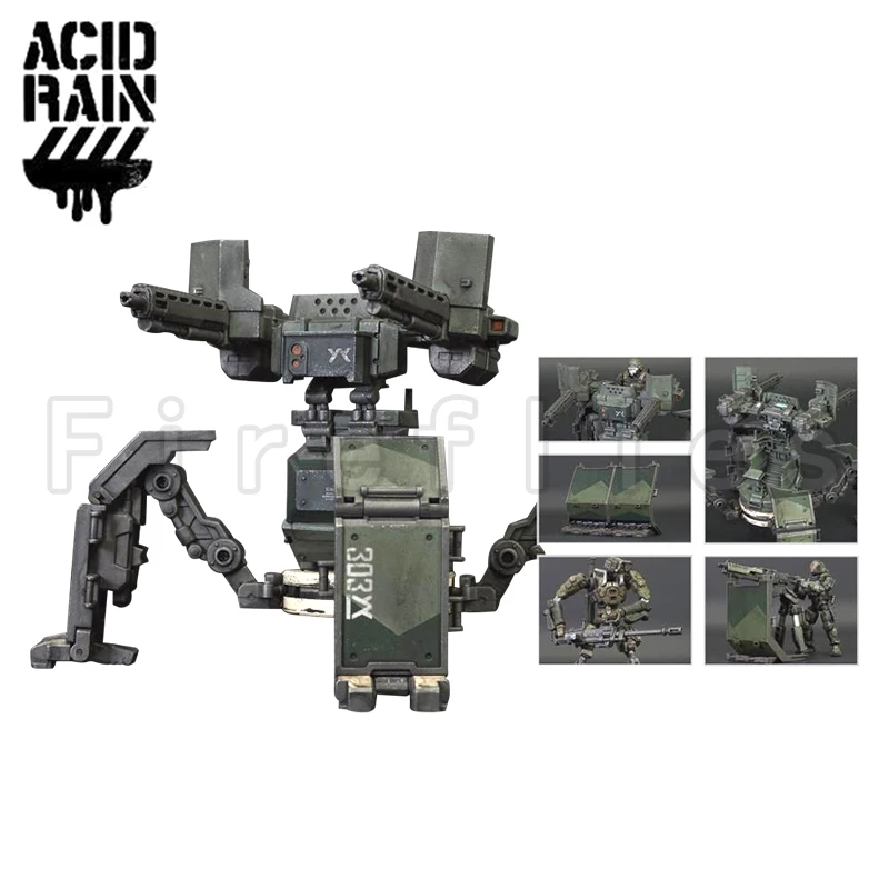 1/18 3.75inches Acid Rain Action Figure FAV-A91 Marine Waterstrider QM3m Anime Collection Model Toy Free Shipping