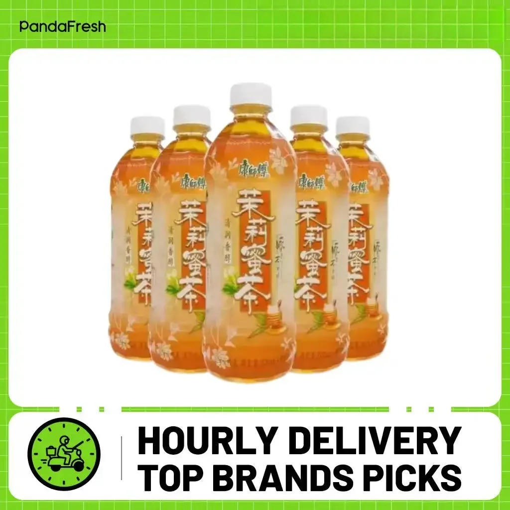 ماستر كونج، شاي عسل الياسمين، عبوة من 5، 500 مل/زجاجة