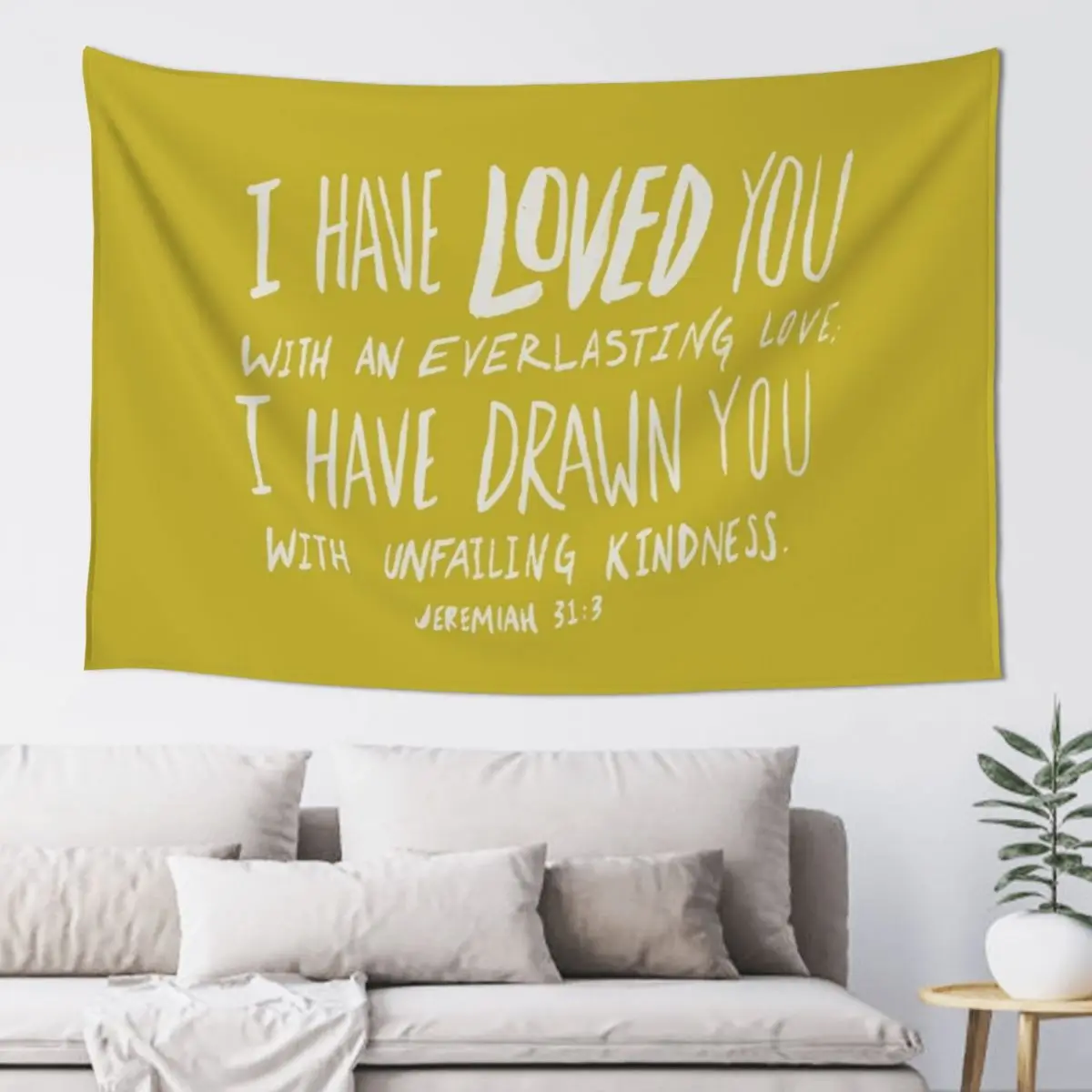 

Everlasting Love x Mustard Tapestry Bedrooms Decorations Room Decorations Tapestry