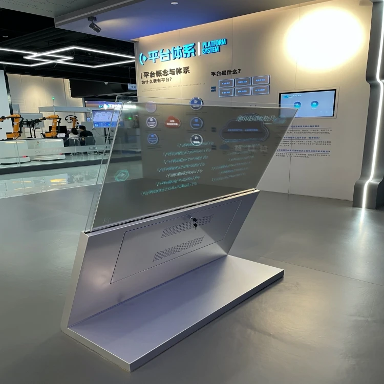 TFL Digital Signage and Displays 55inch Transparent OLED