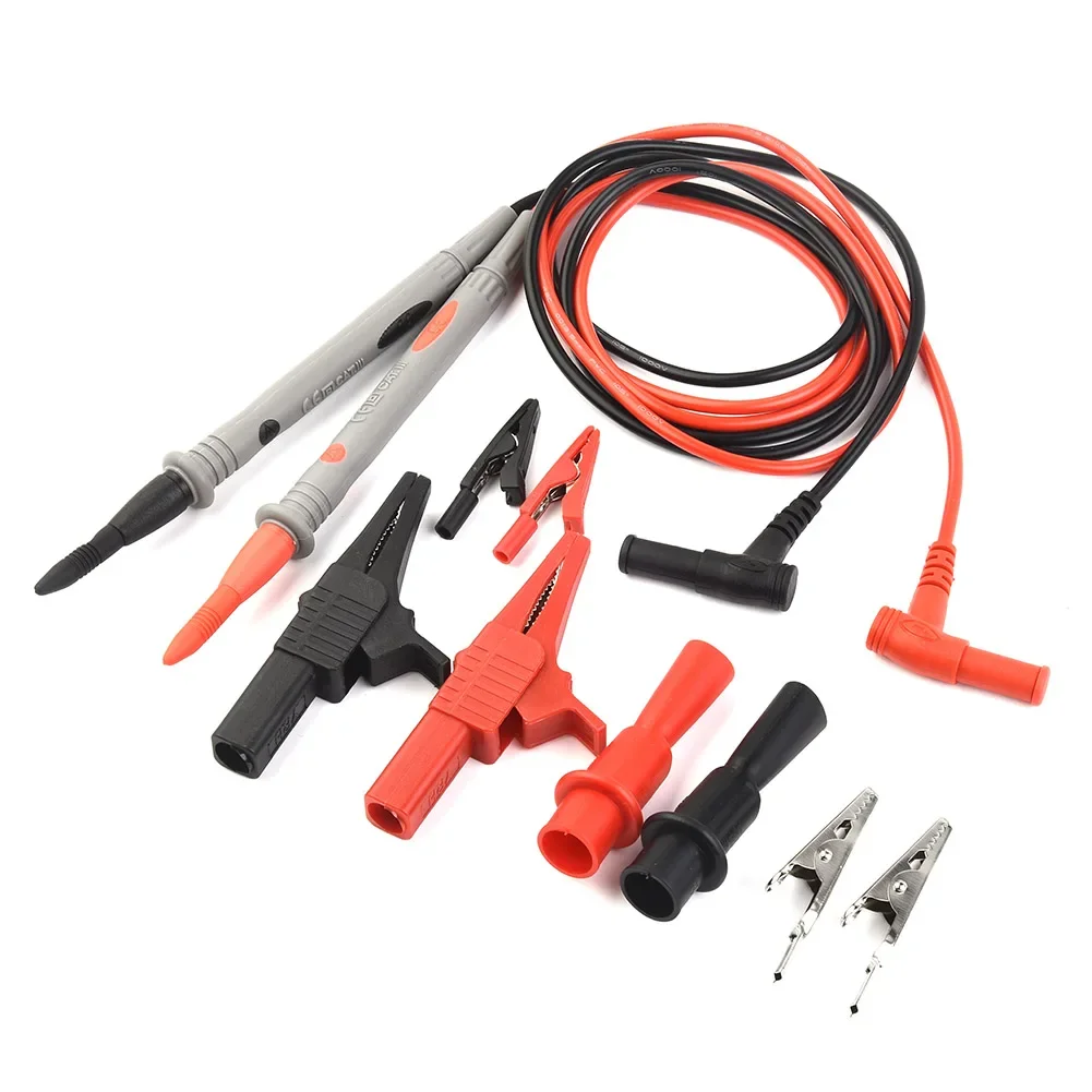 

Sophisticated Probe Set Including Safety Certified For Alligator Clips Suitable for High Voltage Testing at 1000V