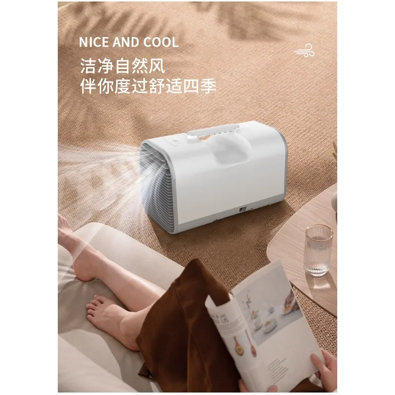 Mini Portable Compressor Cooling Air Conditioner, Single Cool No External Unit, Small Mobile AC for Car RV Truck Tent Outdoor