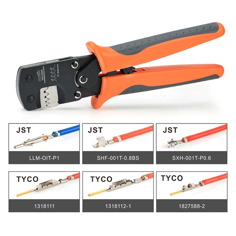 IWS-3220M Ratcheting Wire Crimper Crimping Pliers Heat Shrink Wire Connectors Drosphip