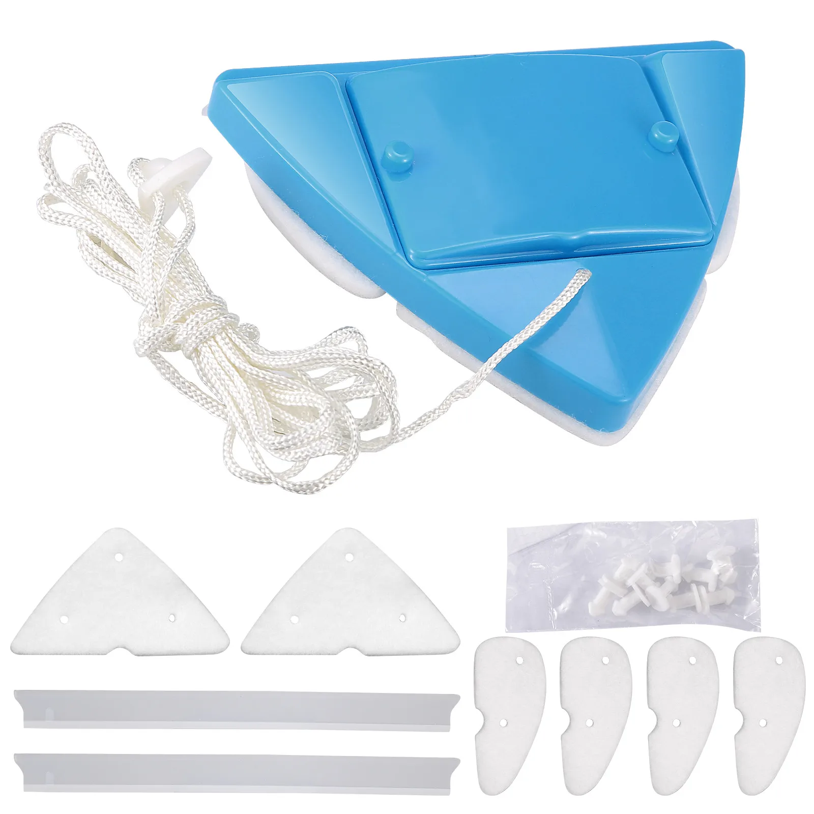 

Double Sided Magnetic Window Cleaner 5 Gears Adjustable Magnetic Brush Glass Cleaning Tool for 4‑28mm Thickness Glass