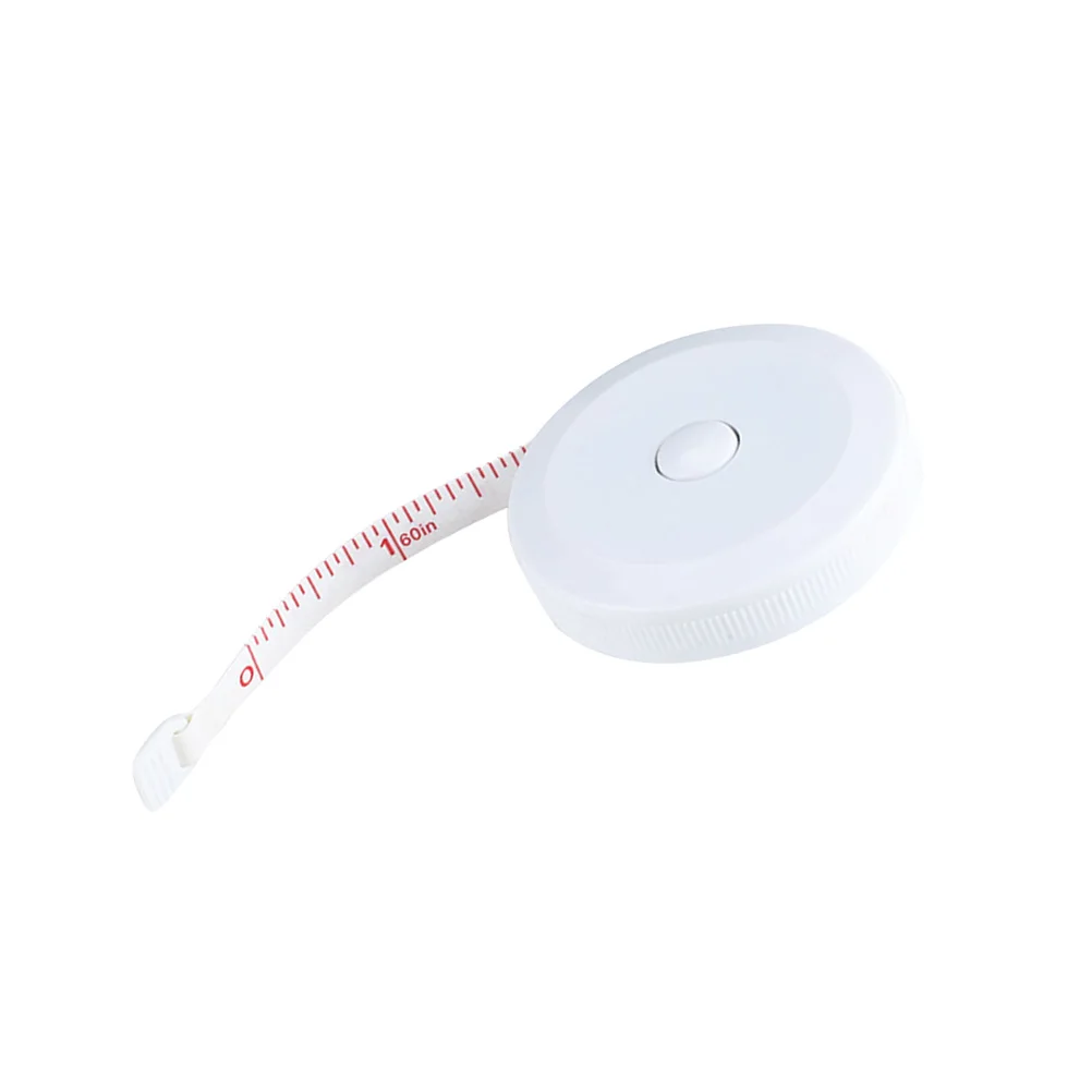 

60 Inch Measure 150cm Telescopic White Body Measuring Ruler for Measuring 1.5 Measure Tape Sewing Accessories