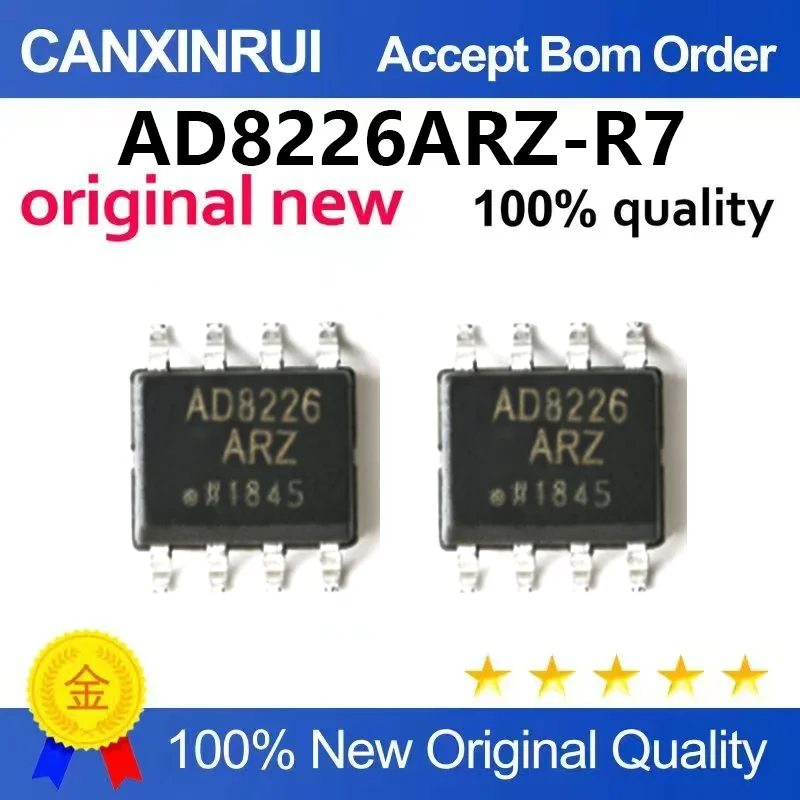 （5pcs-10pcs）Brand new original AD8226ARZ-R7 SOIC-8 rail to rail instrument amplifier IC chip
