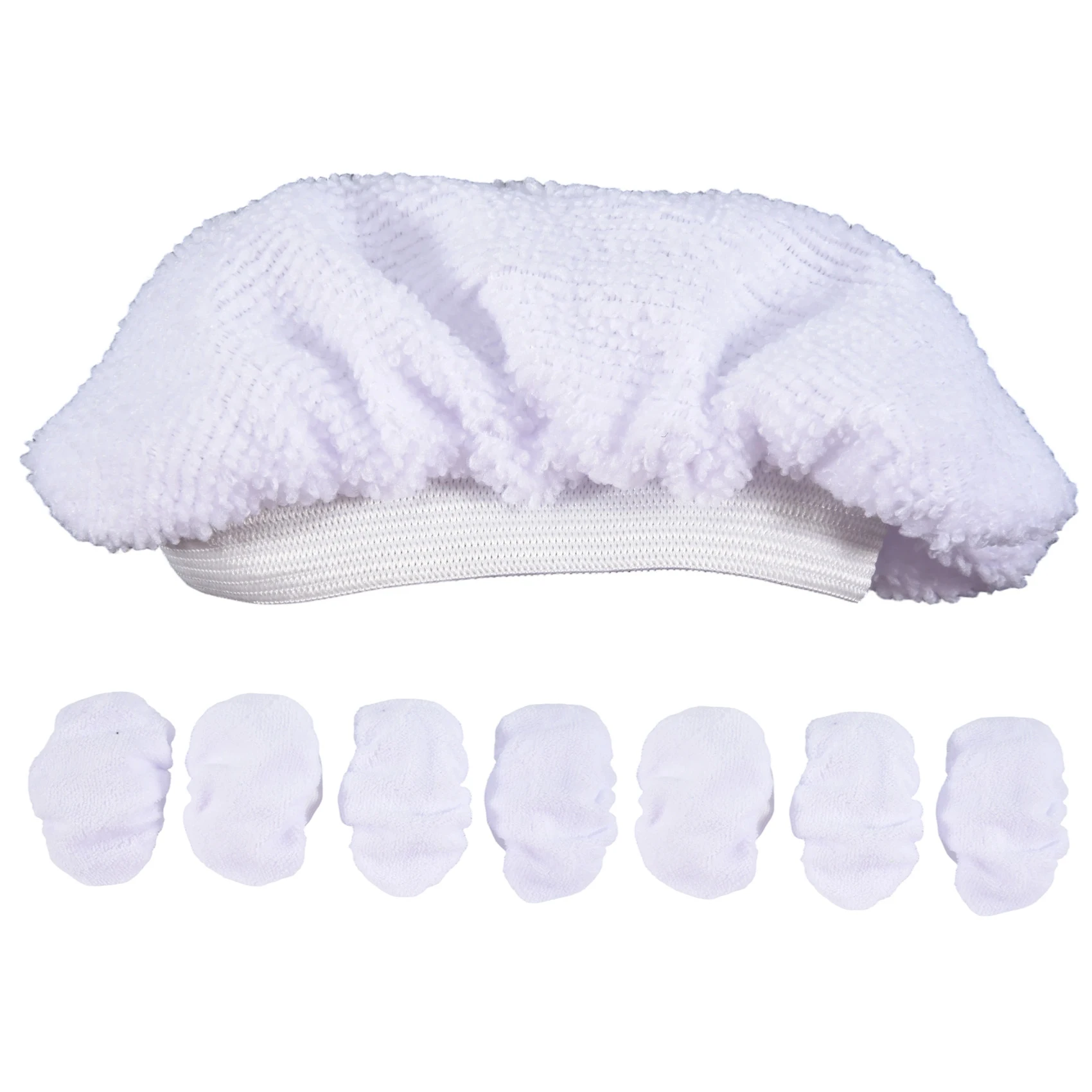 8 Pack Steam Mop Pads For Handheld Steam Cleaner,For Bissell Steam Shot, Wagner, Pursteam,Mcculloch,Dupray,Comforday-A46I