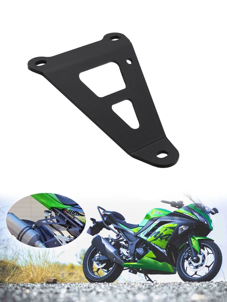 

Motorcycle For KAWASAKI Ninja250 Ninja300 Ninja 300 250 2013-2017 Exhaust hanger Exhaust bracket Exhaust reinforcement bracket