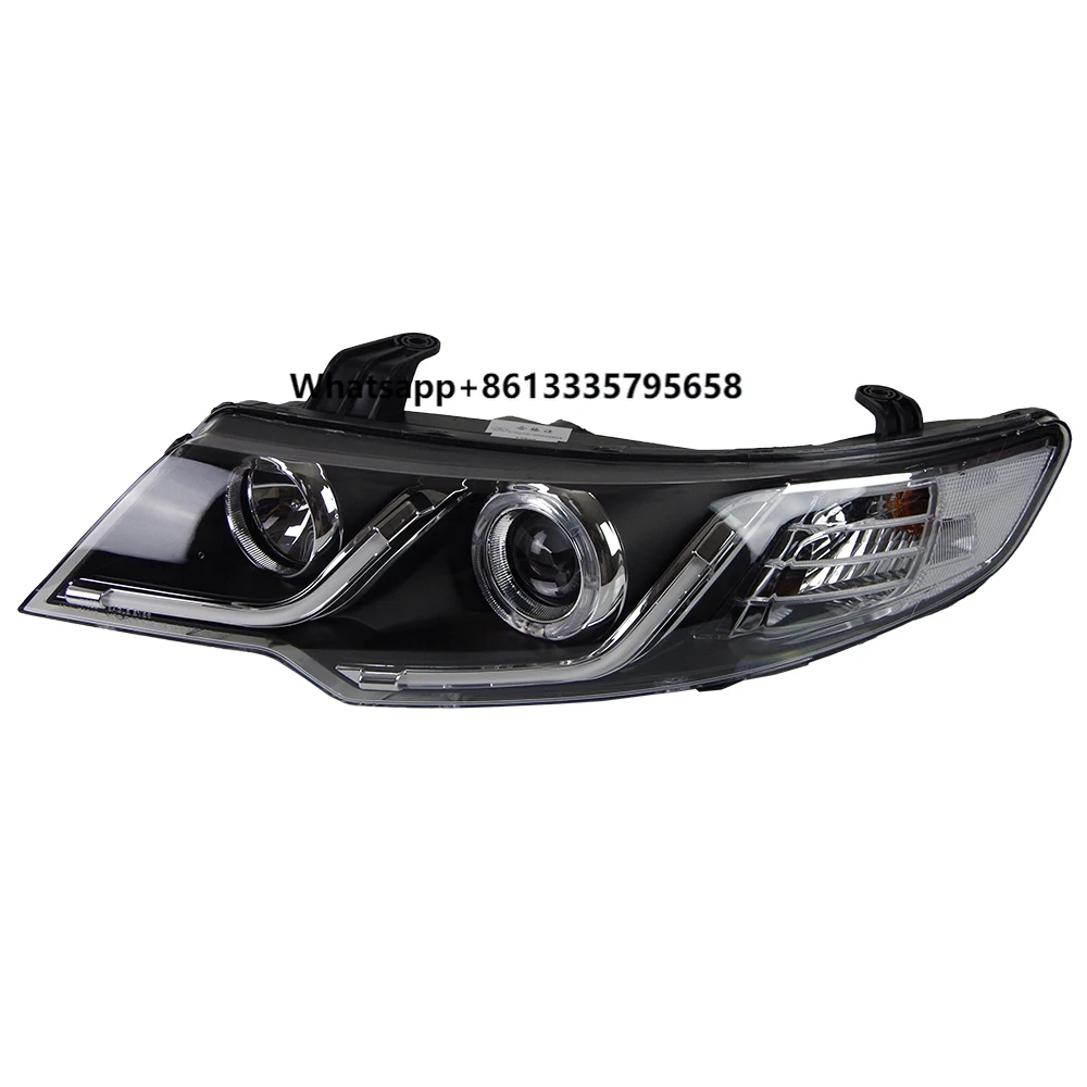 

AKD Car Model for Forte 2009-2013 LED Headlights DRL Fog Lamp Turn Signal Light Low & High Beam Angel Eye Projector Lens