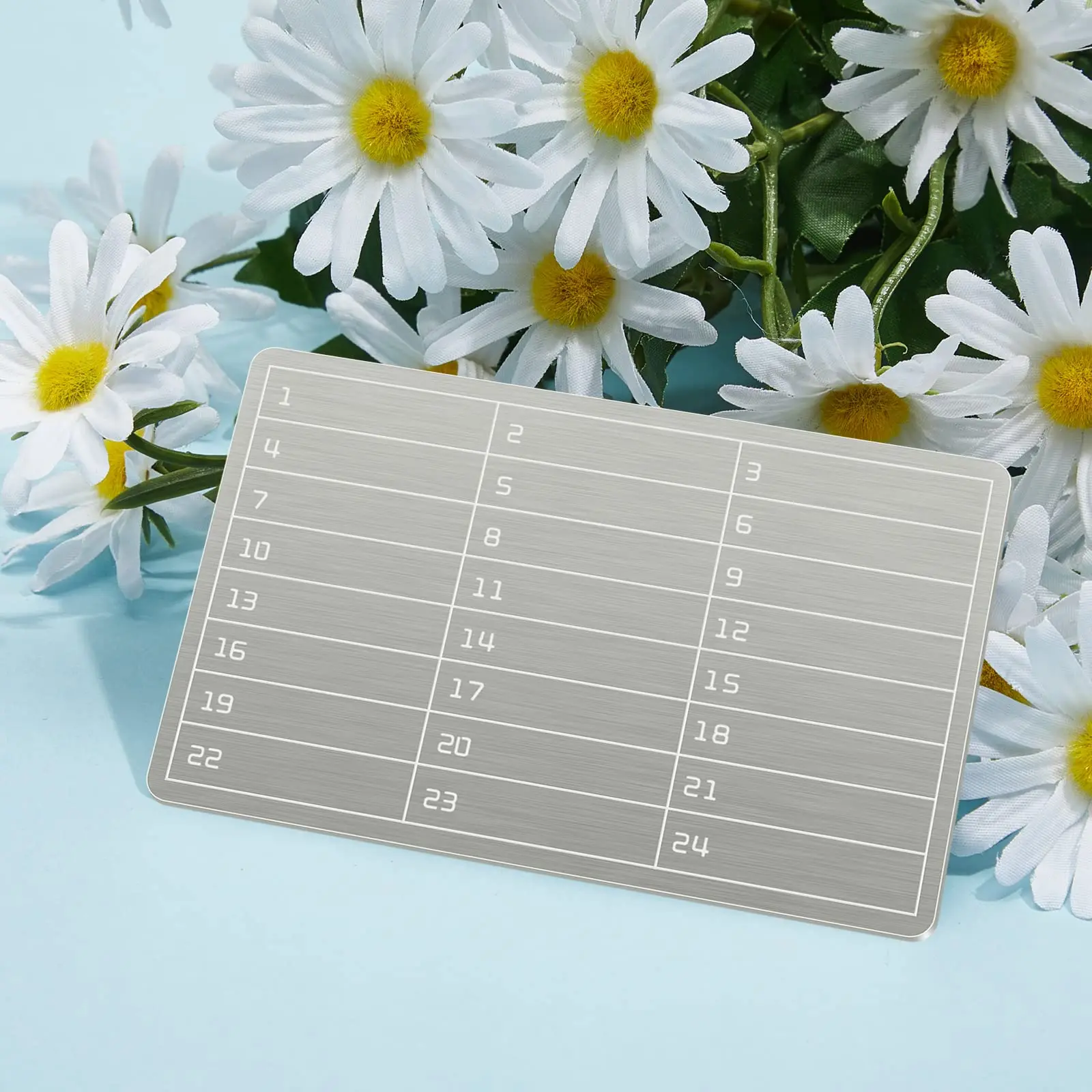 An Aluminum Alloy Cryptocurrency Codebook and a Metal Marker Pen Suitable for Cryptocurrency Bitcoin Password Storage and Can Be