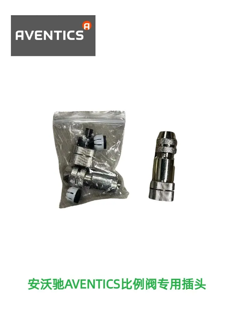 German AVENTICS Proportional Valve Dedicated Shielded Fuse Cable Plug R419800109