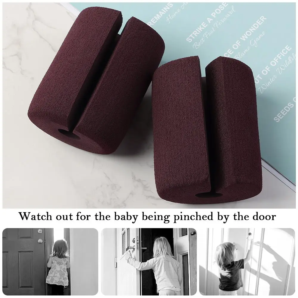 Care Security Finger Protector Door Clip  Safety Doorways Foam Door Stopper  Safety Locks  Card Lock Door Stops